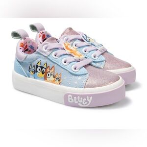 Bluey Toddler Girl Bluey & Bingo Slip-On Court Sneaker Size 12